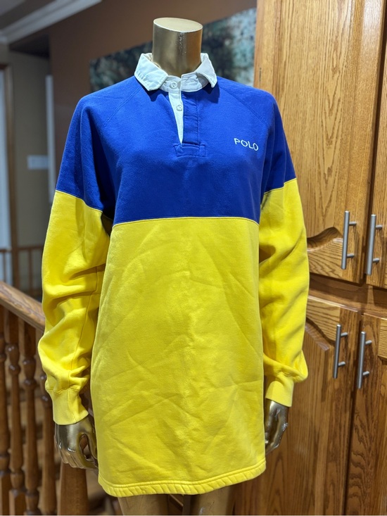 Polo Ralph Lauren Other - Vintage Polo by Ralph Lauren Navy and White Rugby Label Detail